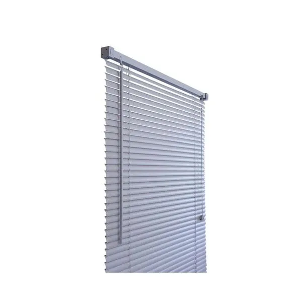 Persiana horizontal de PVC 160x160x2,5cm cinza Primafer