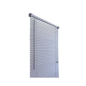 Persiana horizontal de PVC 100x160x2,5cm cinza Primafer
