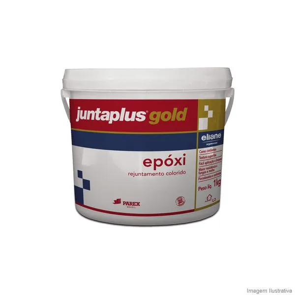 Rejunte Epóxi Juntaplus Ligamax Gold 1kg Marfim