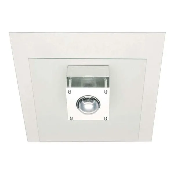 Plafon quadrado para 1 lâmpada E27 Spacial PMQ 130 100W Pantoja