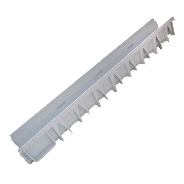 Canal para Grelha Polipropileno Evolution 5x9cm Odem Canal para Grelha Polipropileno Evolution Cinza 5x9cm Odem