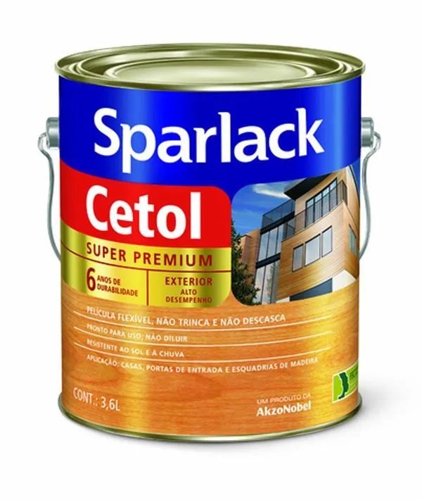 Verniz Sparlack Cetol Imbuia Brilhante 3,6L