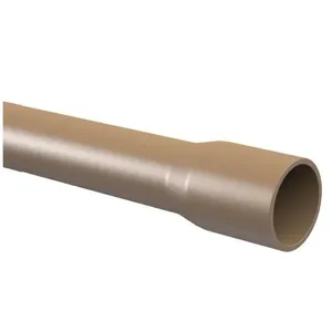 Tubo Pvc Para água Fria Soldável Marrom 3-4"" 25mm 6 Metros - - Tigre Tubo Soldavel 25mmx6m Marrom