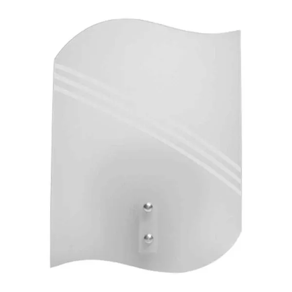 Arandela calha verde de vidro frisado para 1 lâmpada E27 60W 450S.1BVFF Thema