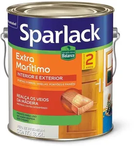Verniz Sparlack Extra Marítimo Balance Natural Brilhante 3,6L