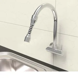 Extensor Para Torneira Com Rosca Abs Cromado 90mm Blukit