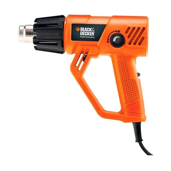 Soprador Térmico Black & Decker HG2000K 1800W 110V com Maleta e 5 Acessórios