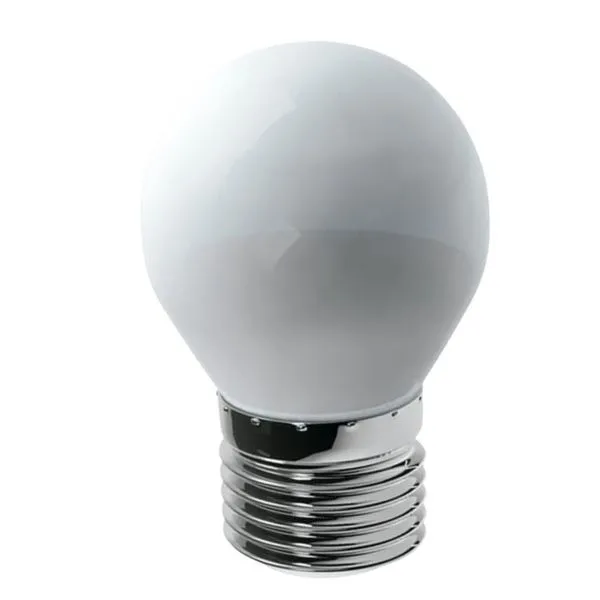 Lâmpada LED Bolinha Bulbo G45 6W Bivolt Luminatti Lâmpada de LED Bolinha Color Bulbo G45 6W 500 Lúmens Luz Branca