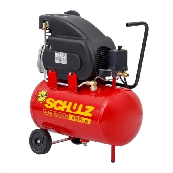 Motocompressor de Ar Schulz Air Plus CSI 8,5pcm 25L 127V 1490W Motocompressor de ar 8,5pcm 25L 127V 1490W Schulz
