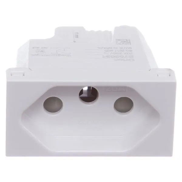 Módulo Tomada Branco 2p T 20a 250v 1m Branco Orion Schneider