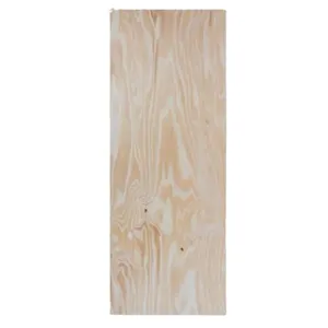 Folha de Porta Lisa Sarrafeada Pinus para Pintura Camidoor Folha de Porta Lisa Sarrafeada para Pintura Pinus 210x82cm