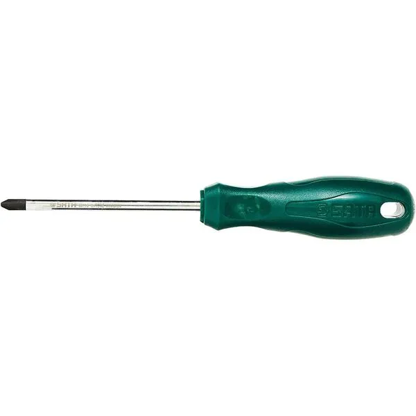Chave Phillips Sata Série P N2 x 100mm com Ponta Magnética Chave Phillips N2x100mm Série P Sata