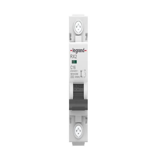 Minidisjuntor Rx2 16A Monopolar 3Ka Curva C Legrand