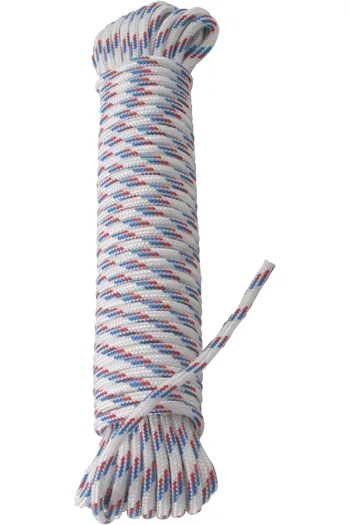 Corda Multifilamento Meada Poliéster 6mm x 20m Colorido Fixtil