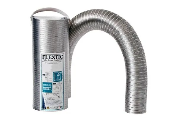 Tubo de alumínio 90mm x 3 metros Flextic WDB