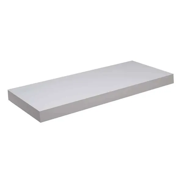 Prateleira com suporte Tendenza branca 25x60cm Prat-K