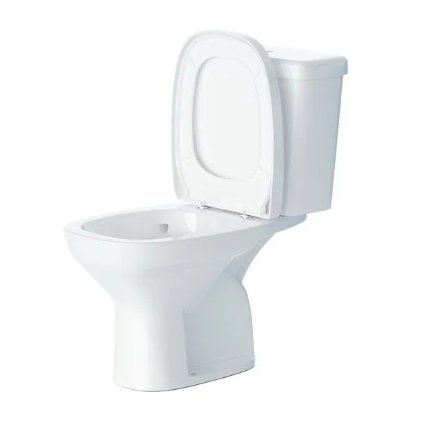 Kit Vaso Sanitário com Caixa Acoplada 3/6L e Assento Nantes Branco Alterna Kit Vaso Sanitario Solucao Completa 3/6L Nantes Branco Alterna