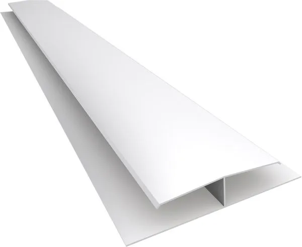 Emenda Rígida Forro PVC Plasbil Branco 6m