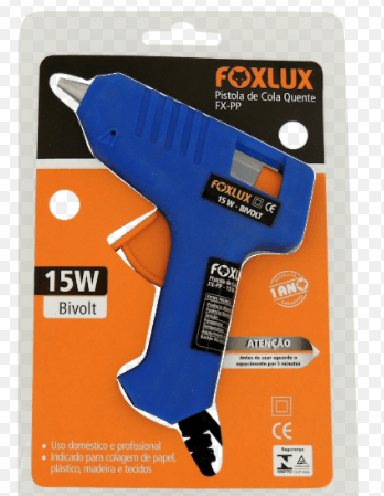 Pistola De Cola Quente Pequena 15w Foxlux