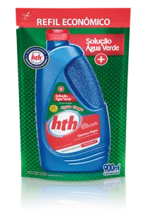 SOLUÇÃO ÁGUA VERDE - ALGICIDA DE CHOQUE REFIL -HTH - 900ML
