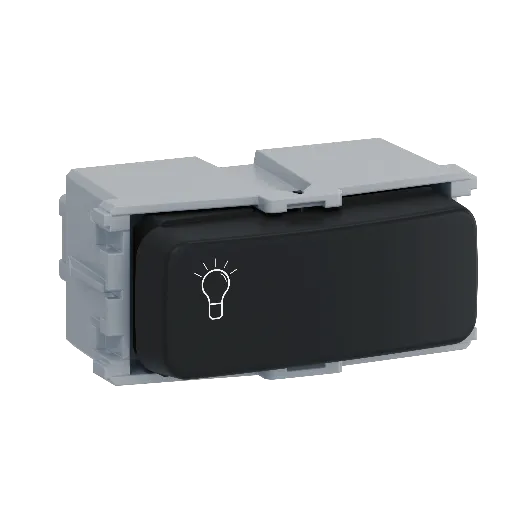 Módulo Pulsador Minuteria Composé 10A/250V Preto Weg.