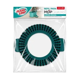 Refil Mop Giratório Limpeza Pesada Flash Limp