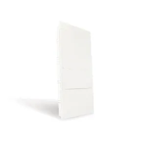 Quadro De Embutir Ouro Box 48 Din Porta Opaca Steck