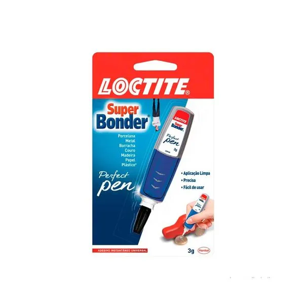Adesivo multifuncional Super Bonder Perfect Pen 3g Loctite