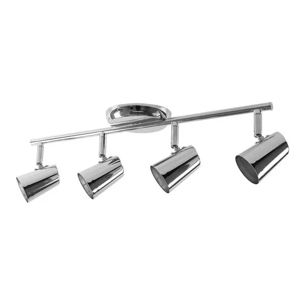 Spot De Sobrepor Arco New Short Cromado 04 Luzes GU10 LLumm Bronzearte