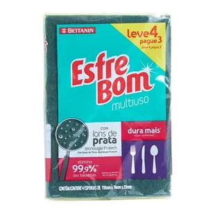 Esponja Multiuso Bettanin Esfrebom 4544 Leve 4 Pague 3