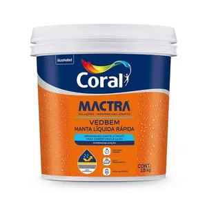 Manta Líquida Impermeabilizante Vedbem Rápida 18KG Coral Mactra