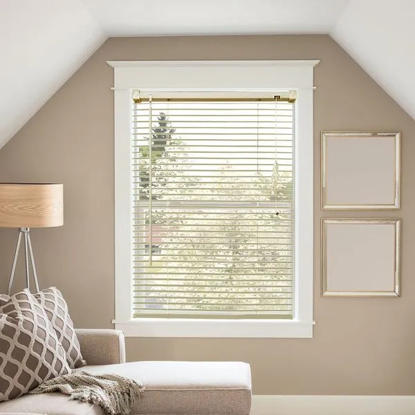 Persiana Premier em PVC 160x160cm Bege Evolux
