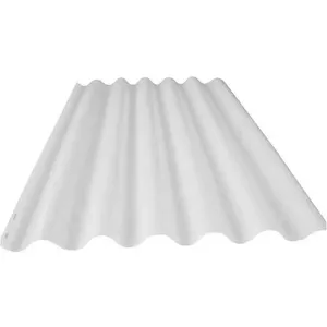 Telha Plástica Onda Alta 1,2mm 1,83x1,10 Metro - - Atco Telha Plast Onda Alta 1,83x1,10 Atco-ibrap