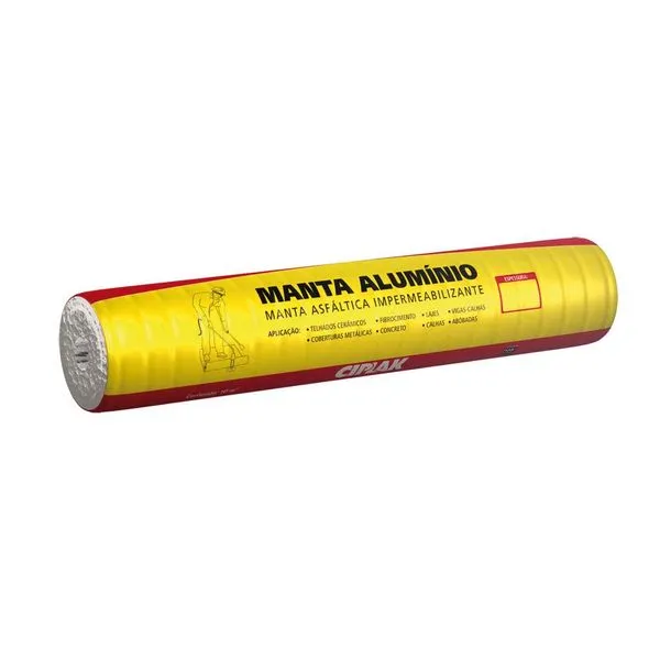 Manta Asfáltica Alumínio 3mm Ciplak