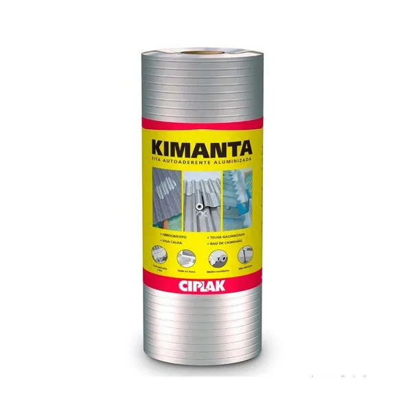 Manta Asfaltica Aluminizada 1M Rolo 10M Ciplak