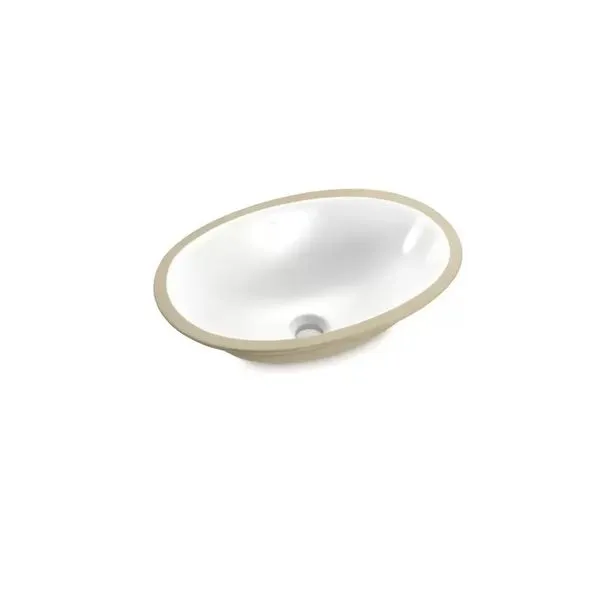 Cuba De Embutir Oval 49x36xm Il600 Branco Icasa