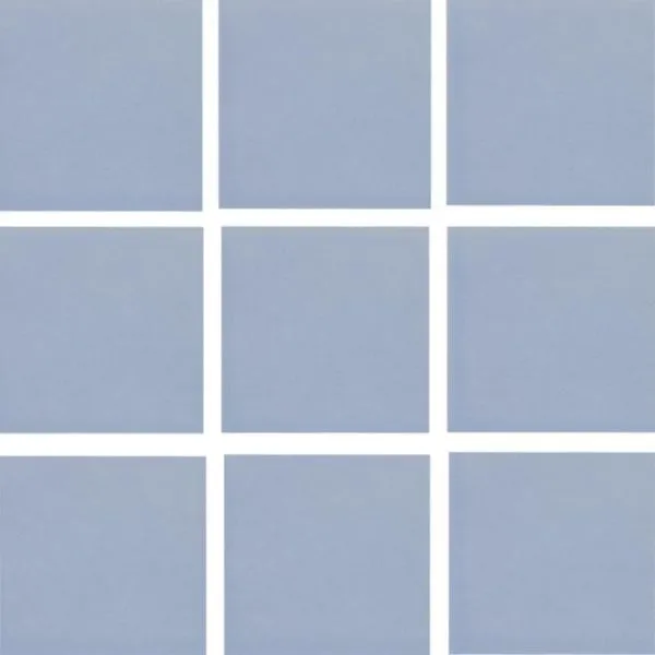 Revestimento Para Parede Interna e Externa Mosaico Portobello 9,5x9,5cm Nautilus Azul Claro Brilhante Bold Classe A