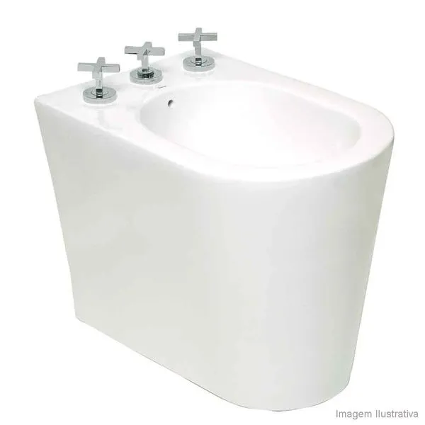 Bidê 3 Furos Lk Branco Deca