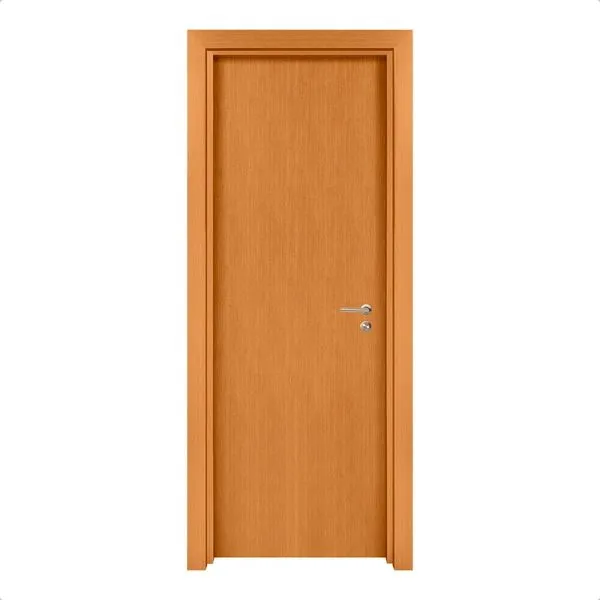 Kit Porta de Madeira 210x82 Esquerda Batente Regulável 11-19cm Curupixá Rocha