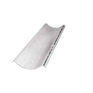 Telha ondulada de fibrocimento 460x60cm 8mm Onda 50 cinza Brasilit