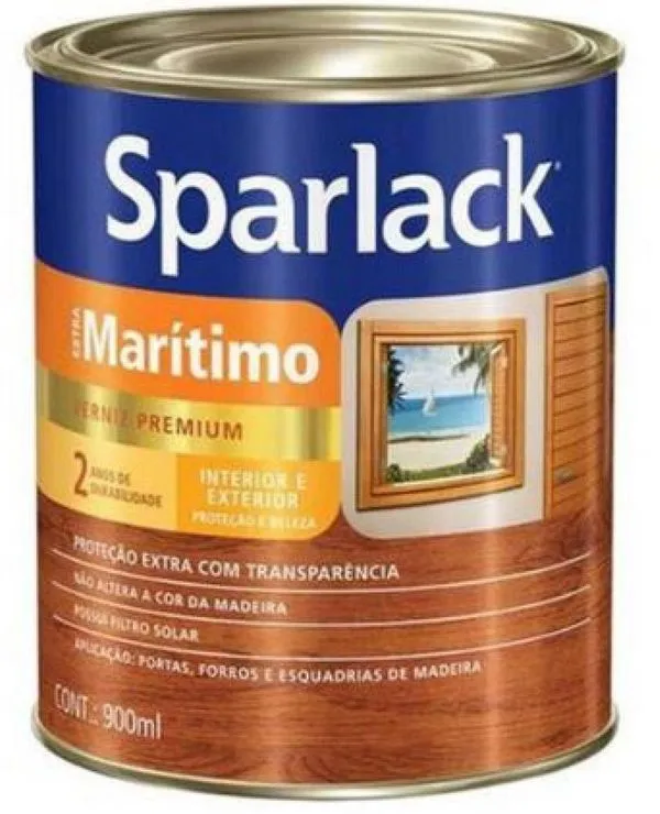 Verniz Sparlack Marítimo Fosco Natural 900ml