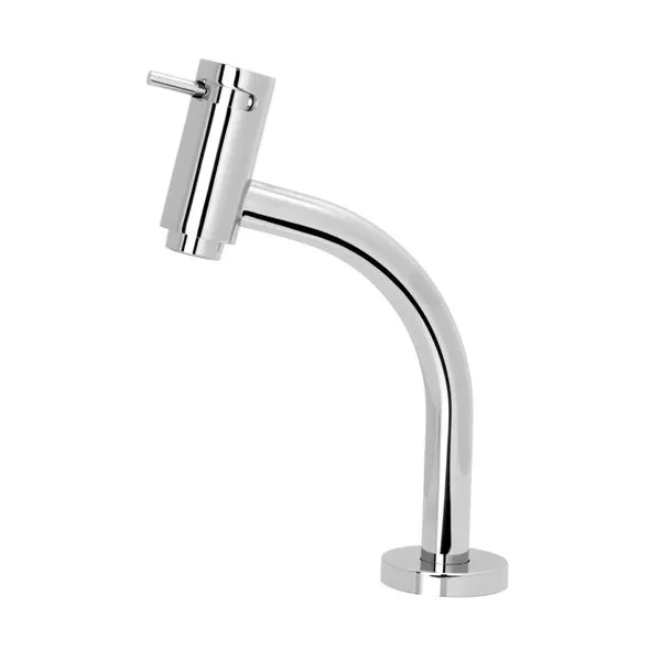 Torneira de mesa para lavatório bica baixa New cromada Incepa
