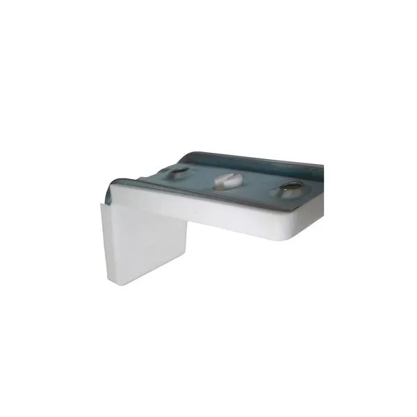 Cantoneira com capa 5x4cm branca Zamar