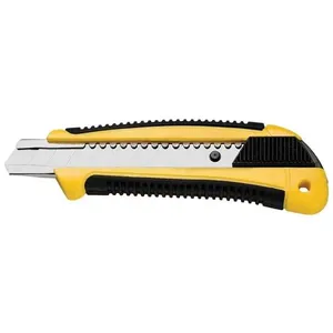 Estilete lâmina 6" preto e amarelo Tramontina