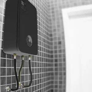 Kit Instalacao Aquecedores A Gás Flexiveis 1/2 M X 1/2 F Preto