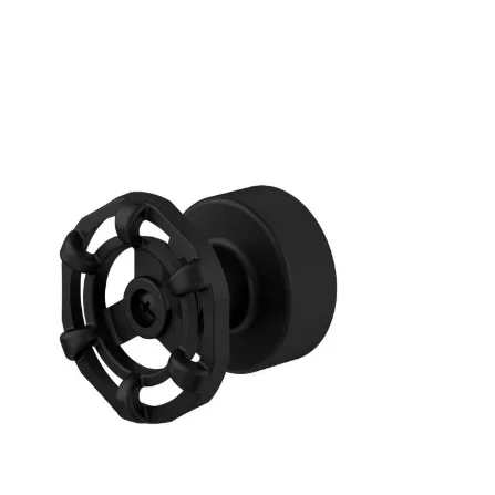 Acabamento para Registro Living 3/4" Black Fani