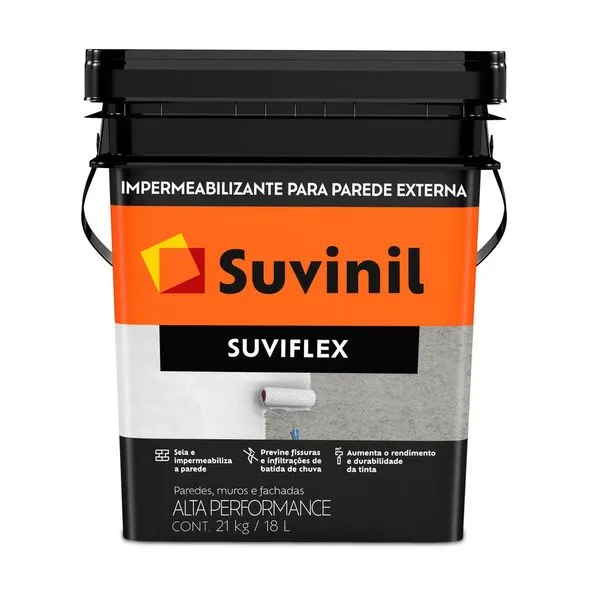 Impermeabilizante Suviflex 18 Litros Branco Suvinil