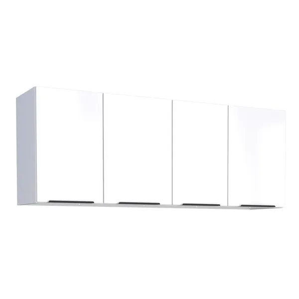Armário Aéreo Aco Jupiter 144Cm Branco Cozimax