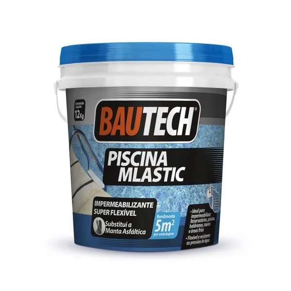 Impermeabilizante p/ Piscinas e Caixas d'Água 21Kg Bautech