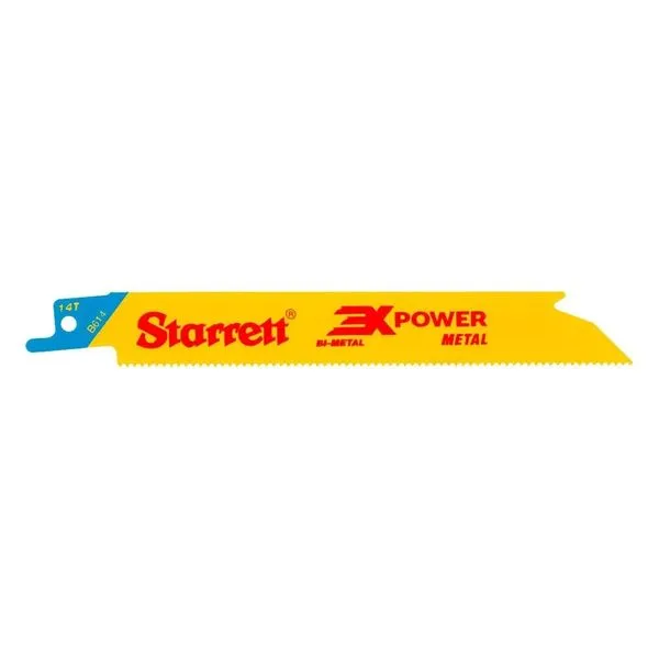 Serra Sabre Bi-Metal 150mm/6" com 2 Lâminas 6 Dentes Starret